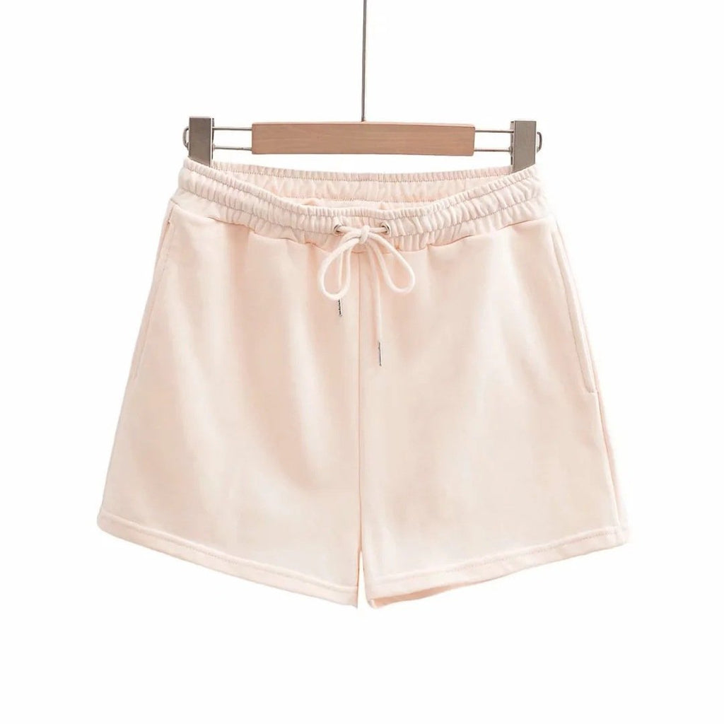 Loose Pocket Drawstring Shorts for Men and Women