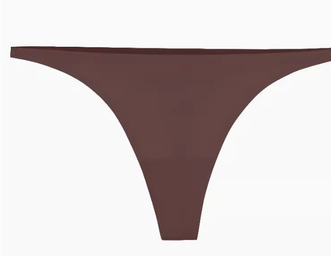Ice Silk Seamless Thong Panties for Women (Single Piece)
