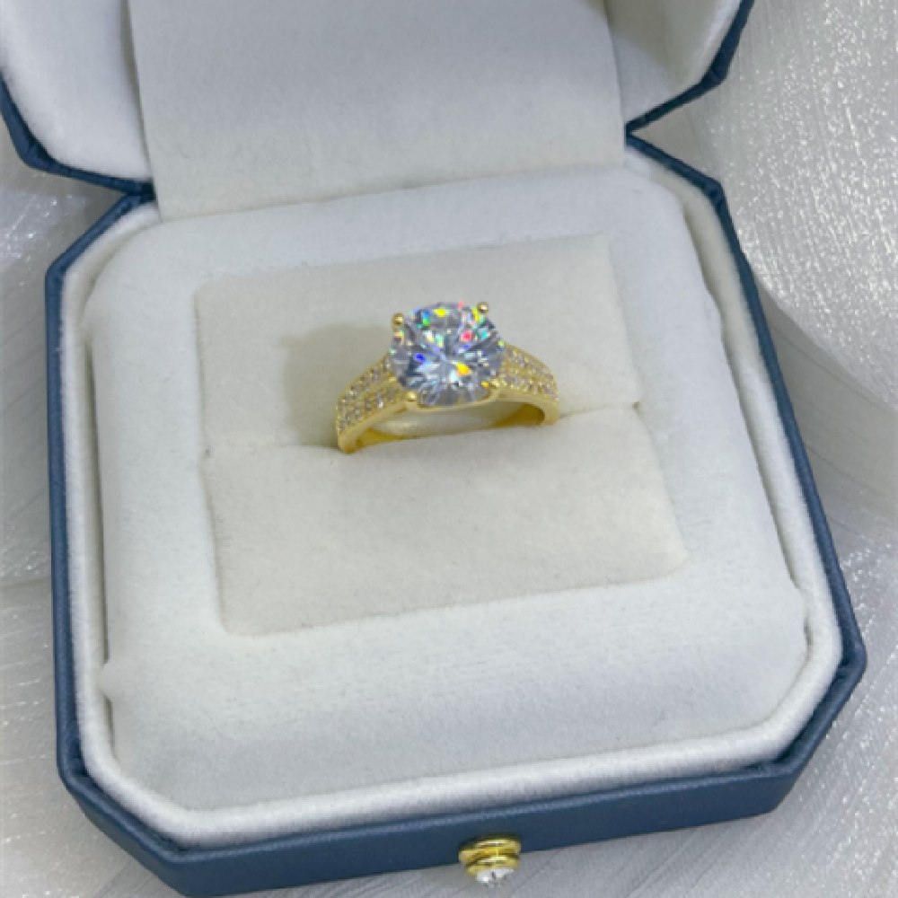Micro Set Zircon Women's Ring